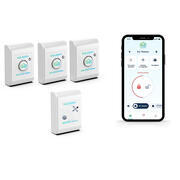 Pack alarme Squidd Home et Move : 3 Home et 1 Move