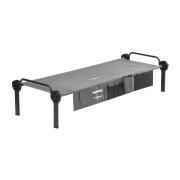 Organiseur latéral pour lit : Single gris