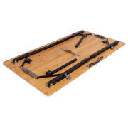 Table de camping Bambou