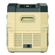 Glacière à compression Blizz-E One : - 27 litres beige / noire