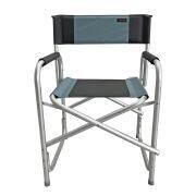 Fauteuil directeur Havana : Coloris : Bleu clair / Gris