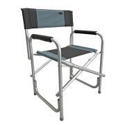 Fauteuil directeur Havana : Coloris : Bleu clair / Gris