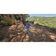 Fauteuil directeur Havana : Coloris : Bleu clair / Gris