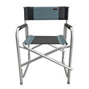 Fauteuil directeur Havana : Coloris : Bleu clair / Gris