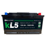 Batterie Lithium compacte : 150 Ah