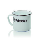 Tasse en émail : Blanche