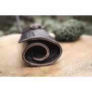 Pochette à couverts en cuir