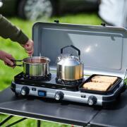 Réchaud à gaz 3 feux Camping Kitchen 2