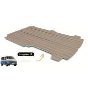 Plancher composite monobloc VW T5/T6 : L1 - 2 rails - Weathered Teak & Ebony