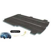 Plancher composite monobloc Ford Custom Transit 2013 - 2023 : L1 - 2 rails - Altro Jacobean Oak