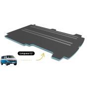Plancher composite monobloc VW T5/T6 : L1 - 4 rails - Anthracite venus
