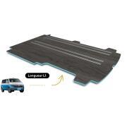 Plancher composite monobloc VW T5/T6 : L1 - 4 rails - Altro Jacobean Oak