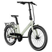 Vélo à assistance électrique pliant 24'' Evening Origins : Vert Sauge