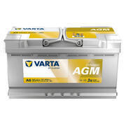 Batterie auxiliaire professionnel AGM 12V pour camping-car : 95 Ampères