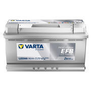 Batterie auxiliaire acide Professional Dual Purpose EFB : 95 Ampères