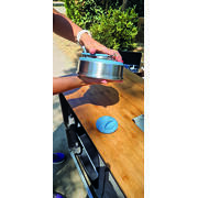 Bouilloire sifflante rétractable 2L