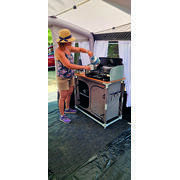 Bouilloire sifflante rétractable 2L