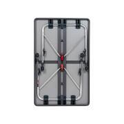 Table rectangulaire grise : AL-247 en aluminium 110 x 70 cm