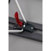 Table rectangulaire grise : AL-247 en aluminium 110 x 70 cm