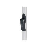 Table rectangulaire grise : AL-247 en aluminium 110 x 70 cm