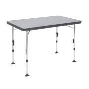 Table rectangulaire grise : AL-247 en aluminium 110 x 70 cm