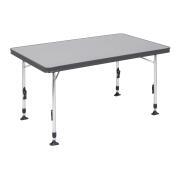 Table rectangulaire grise : AL-247 en aluminium 110 x 70 cm