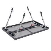 Table rectangulaire grise : AL-247 en aluminium 110 x 70 cm