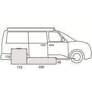 Jupe de caisse : pour Van