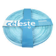 Pack 4 assiettes mélamine Céleste