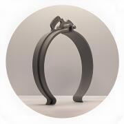 Lot de 4 clips pour tube gonflable