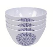 Pack 4 bols mélamine Cardinal