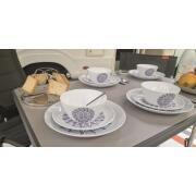 Pack vaisselle mélamine 12 pièces Cardinal