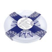 Pack 4 assiettes mélamine Cardinal