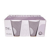 Pack 4 mugs mélamine Harmony