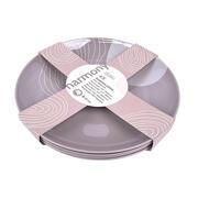Pack 4 assiettes mélamine Harmony
