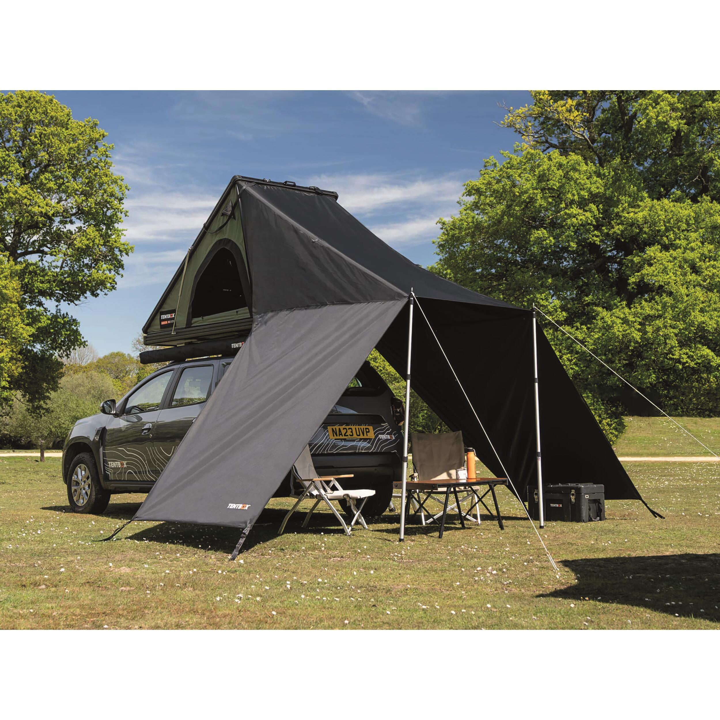 Auvent tunnel pour tente de toit TentBox