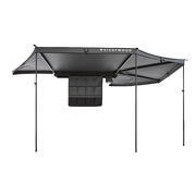 Store leaf : Allongé - Gauche 270° Leaf 250 cm gris