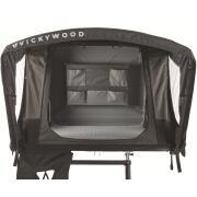 Tente de toit hybride Teak 135 grise