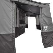 Extension pour store : Allongé - Gauche 270° Leaf 250 cm gris