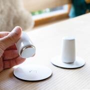 Lot de 4 aimants puissants : Blanc