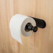 Porte-rouleau de papier toilette aimanté avec bande métallique