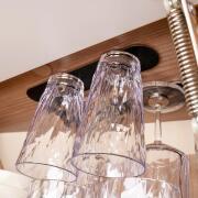 Bande métallique de 25 cm noir