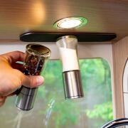 Bande métallique de 25 cm noir