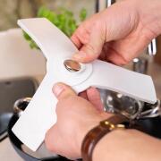 Séparateurs d'assiettes aimantés gris