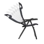 Fauteuil ergonomic Air Deluxe avec appui tête taille XS : Coloris Gris