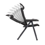 Fauteuil Air deluxe avec appui tête : taille L noir