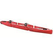 Kayak duo siège modulable rouge
