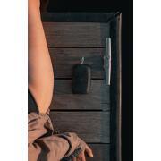 Grande serviette de douche pliable NanoDry : Anthracite