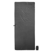 Grande serviette de douche pliable NanoDry : Anthracite