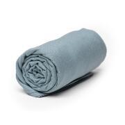 Grande serviette de douche pliable NanoDry : Bleu ardoise